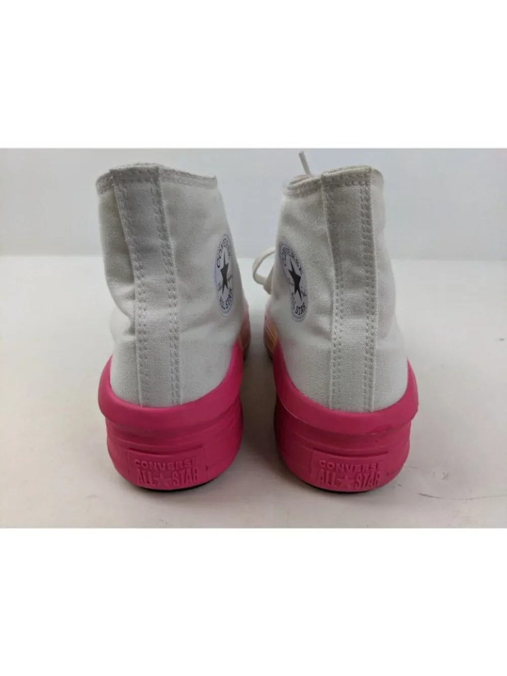 Converse Girls Chuck Taylor All Star Move Platform White Bright Ombre Size 6.5